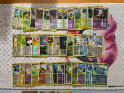 Vintage Pokemon Card Lot Reverse Holo Fire Giratina Dratini Poliwrath 48 Cards - Image 3