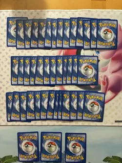 Vintage Pokemon Card Lot Reverse Holo Fire Giratina Dratini Poliwrath 48 Cards - Image 5