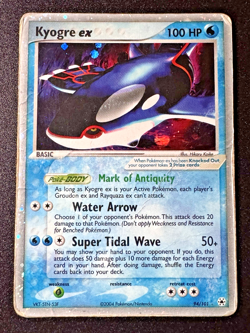Kyogre ex 94/101 EX Hidden Legends Pokemon Card Holo Foil Rare VHP - Image 1
