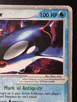 Kyogre ex 94/101 EX Hidden Legends Pokemon Card Holo Foil Rare VHP - Image 4