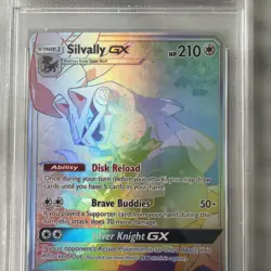 Pokemon 2019 Silvally GX 262/236 Full Art SR Cosmic Eclipse GEM MINT PSA 10 - Image 2