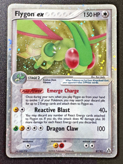 Flygon ex 87/92 EX Legend Maker Pokemon Card Holo Foil Rare HP - Image 1