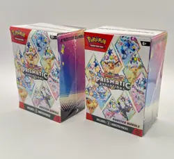 LOT OF 2 - Pokemon TCG Prismatic Evolutions Booster Bundle - FACTORY SEALED - Image 1