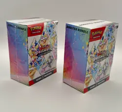 LOT OF 2 - Pokemon TCG Prismatic Evolutions Booster Bundle - FACTORY SEALED - Image 2