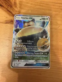 Pokemon TCG Snorlax GX SM05 - Image 1