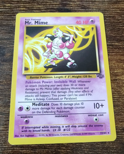 Pokemon Jungle Unlimited Mr. Mime 22/64 Non Holo - Image 1