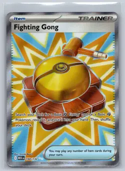 Fighting Gong 168/132 Ultra Rare Mega Evolution Pokemon Holo Near Mint - Image 1