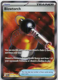 Blowtorch 117/094 Ultra Rare Phantasmal Flames Pokemon Holo Near Mint - Image 1