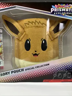 Pokemon TCG Prismatic Evolutions Accessory Pouch Special Collection Box Sealed - Image 4