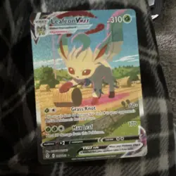 The Pokemon Company Leafeon VMAX Alternate Art Secret Rare Holo 205/203 310 HP - Image 1