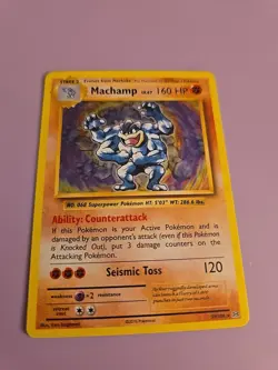 2016 Pokemon TCG Machamp 59/108 Evolutions HOLO Rare MP - Image 1