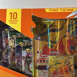 Pokemon TCG: Reshiram & Charizard GX Tag Team Collection New W/ Evolving *Damage - Image 2