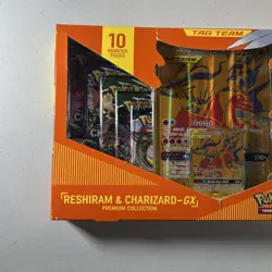 Pokemon TCG: Reshiram & Charizard GX Tag Team Collection New W/ Evolving *Damage - Image 5
