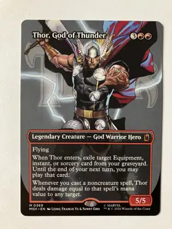 Thor, God of Thunder ~ Marvel Super Heroes ~ Mtg - Image 1