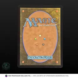 283 Professor Dellian Fel Borderless Foil Mythic NM MTG Secrets of Strixhaven - Image 2