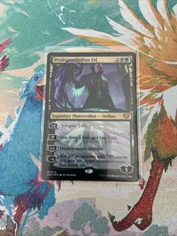 MTG foil Professor Dellian Fel Secrets of Strixhaven Magic The Gathering 214 - Image 1