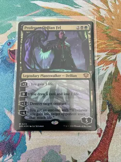 MTG foil Professor Dellian Fel Secrets of Strixhaven Magic The Gathering 214 - Image 2