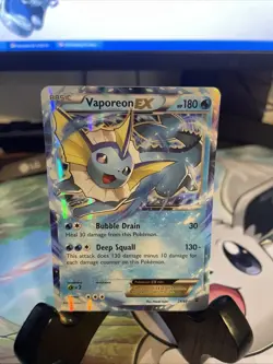 Pokemon Card TCG Vaporeon EX 24/83 Holo Ultra Rare Generations 2016 - Image 1