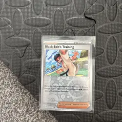 Black Belt's Training 143/159 Common Journey Together Pokemon Reverse Holo NM - Image 1