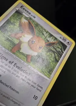 Pokemon TCG - EEVEE - 59/111 - PLATINUM: RISING RIVALS (2009) - MP - Image 2
