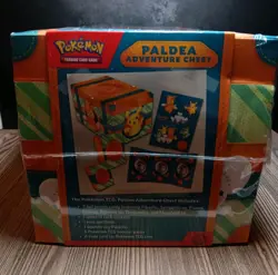 💥NEW Pokemon TCG Paldea Adventure Chest Kit English 7 Promo Cards SEALED💥 - Image 3