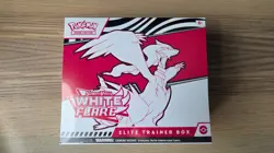 Pokemon Scarlet & Violet White Flare ETB Elite Trainer Box FACTORY SEALED - Image 1