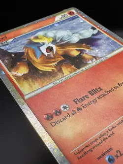 Entei Promo Pokemon TCG HGSS Black Star Promos HGSS20 LP - Image 3