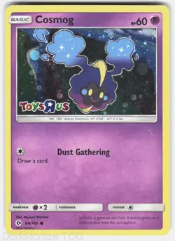 Cosmog 064/149 Holo Promo TOYS R US Pokemon HP - Image 1