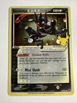 Greninja Star SWSH144 Holo Promo Sword & Shield Promo NM (SKU-3) - Image 2