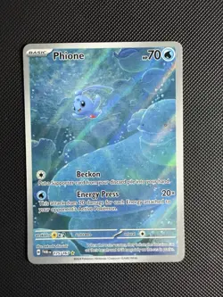 Phione Illustration Rare SV06: Twilight Masquerade 175/167 Pokemon TCG - Image 1