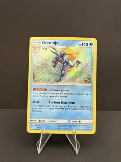The Pokemon Company Greninja 9/18 Detective Pikachu Holo Rare ENG Stage 2 HP140 - Image 1