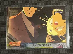 Pokemon Topps Black Label Mewtwo Strikes Back - The Proposition #5 - Holo - LP - Image 1