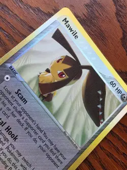 Mawile Reverse Holo RARE - 2003 Pokemon Card EX Sandstorm 9/100 - Near Mint NM - Image 3