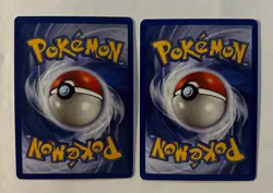 2X Pokemon Card Zubat Fossil 57/62 1st Edition Common WOTC Vintage LP - Image 2