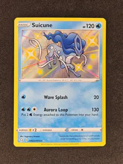 Suicune Shiny SV022/SV122 2021 Shining Fates Shiny Vault Pokemon Card NM+ - Image 1