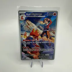 Pokemon TCG Ethan's Magcargo 222/217 Ascended Heroes Full Art Rare Holo Eng - Image 1