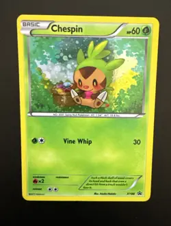 Chespin XY88 Black Star Promo XY Holo Pokemon Card - Image 1