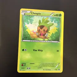 Chespin XY88 Black Star Promo XY Holo Pokemon Card - Image 2
