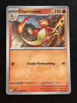 Charmeleon 012/094 Common Phantasmal Flames Pokemon Near Mint - Image 1
