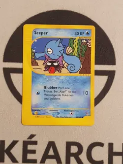 Seeper 84/147 Aquapolis Pokemon Karte E - Series Reader Deutsch Pokemon NM - Image 2