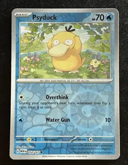 Pokemon TCG Psyduck Sv: Scarlet & Violet 151 054/165 Reverse Holo Common 054/165 - Image 1