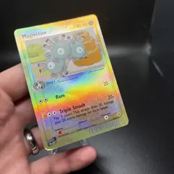 Magneton 35/97 Reverse Holo Pokemon EX Dragon 2003 Vintage HP -j - Image 5