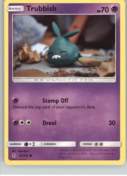 Trubbish 50/145 Common Guardians Rising Pokemon Near Mint - Image 1