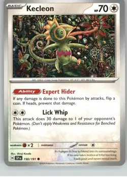Kecleon 150/191 Common Surging Sparks Pokemon Near Mint - Image 1