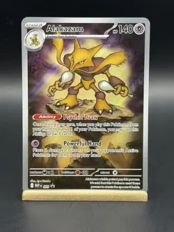 Pokemon TCG SV: Scarlet & Violet Promo Cards #009 Alakazam NM - Image 1