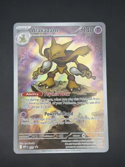 Pokemon TCG SV: Scarlet & Violet Promo Cards #009 Alakazam NM - Image 3