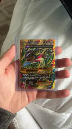 M Rayquaza EX 98/98 Roaring Skies 2015 Full Art Holo - Image 1