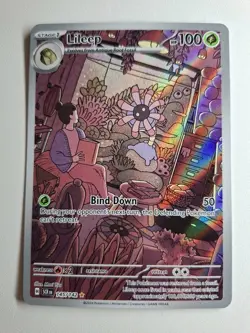 Pokemon - Lileep - 145/142 - Stellar Crown - Illustration Rare - NM - Image 4