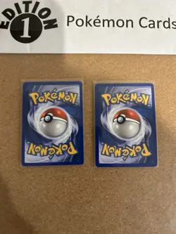 Sunflora + Sunkern 1st Edition Pokemon Card Lot Vintage WOTC - Image 2
