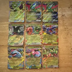 Pokemon TCG-Grass Type Holo EX Lot (9) NM *SAME DAY SHIPPING - Image 1